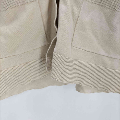 トミーヒルフィガー TOMMY HILFIGER ロゴ 刺繍 コットン ニット カーディガン レディース import:M